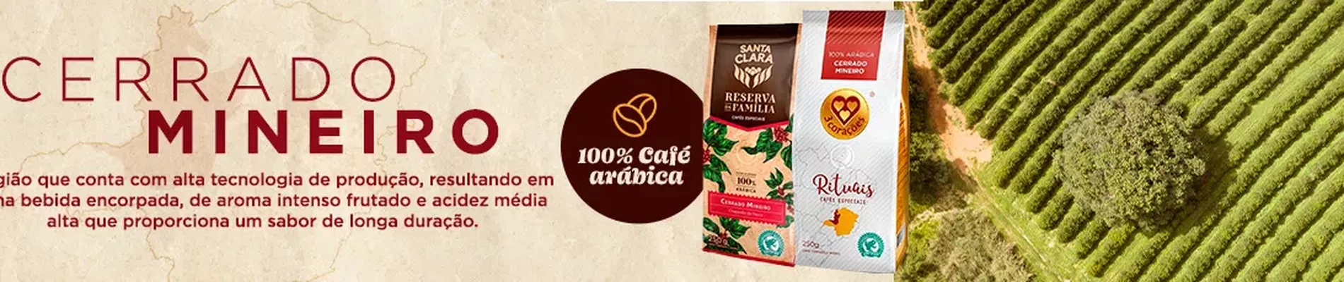 Cafés Cerrado Mineiro