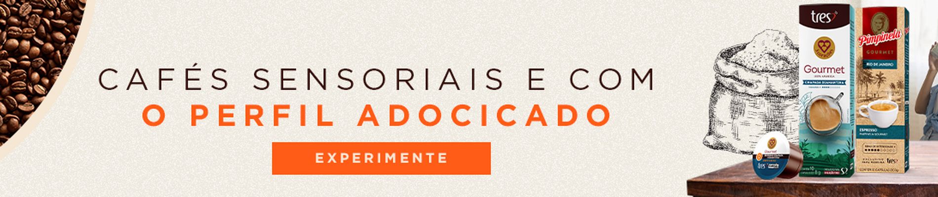 Cápsulas de Café - Notas Adocicadas